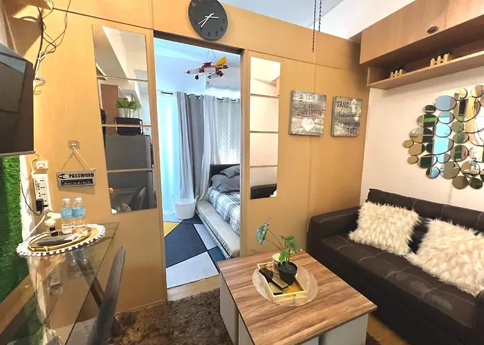 公寓式飯店 Condotel In Grace Residences Near Bgc And T3 3*